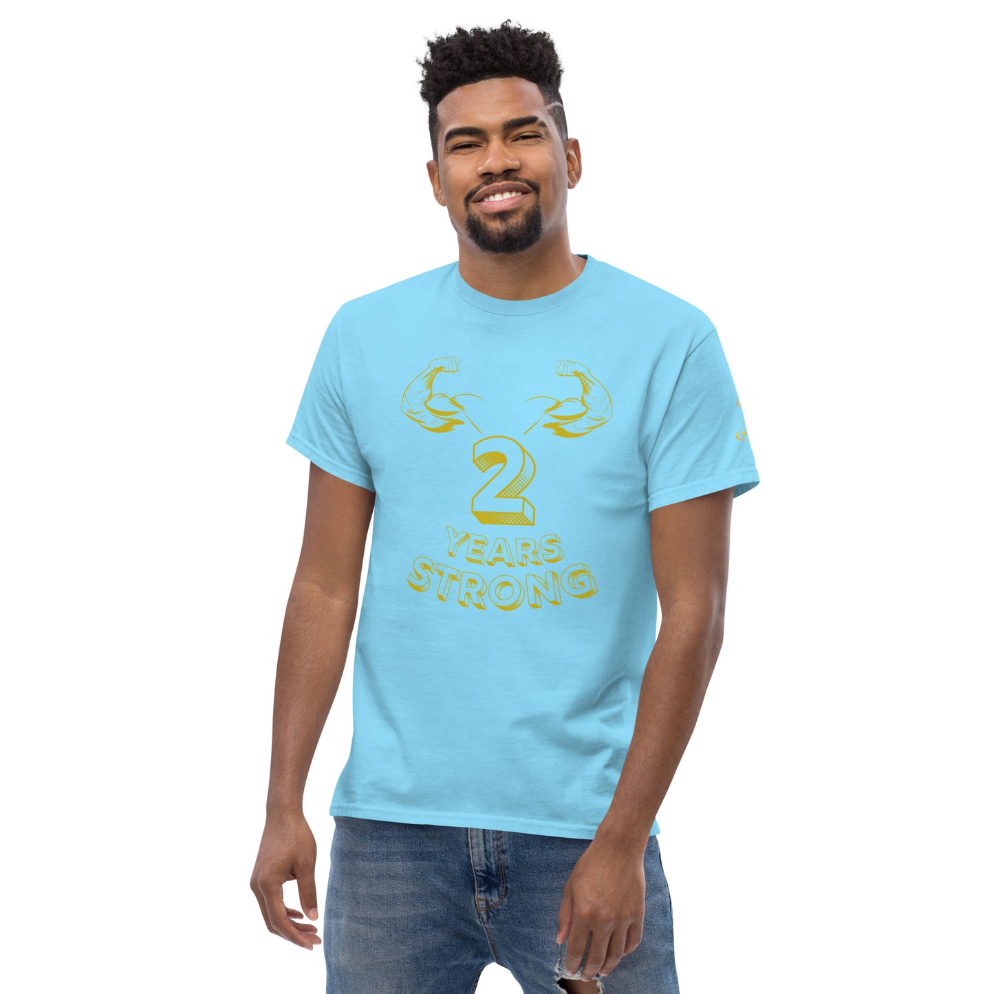 Men's classic tee 2 Years Strong