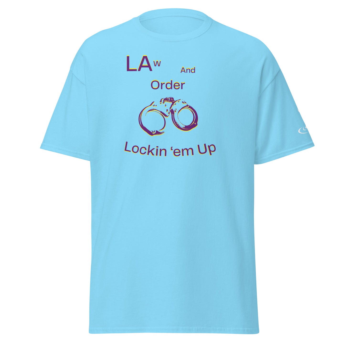 Men's classic tee lock em up royal