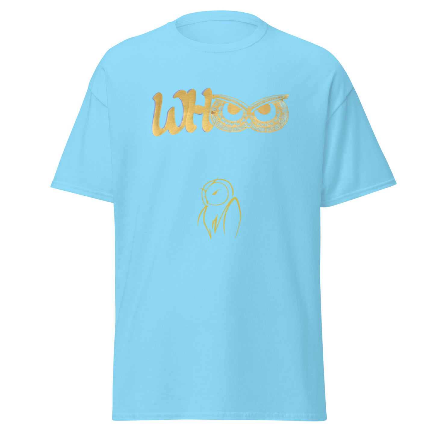 Men's classic tee Gold Whoo