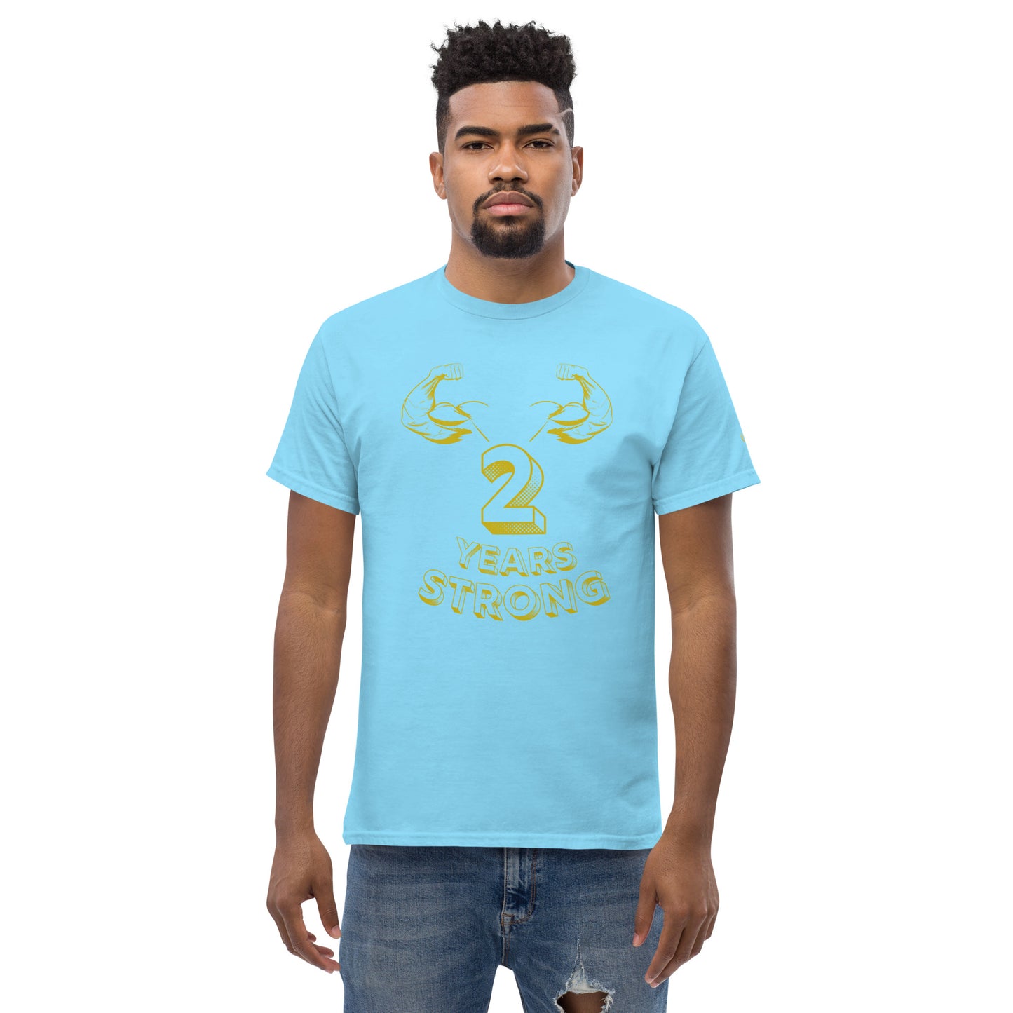 Men's classic tee 2 Years Strong