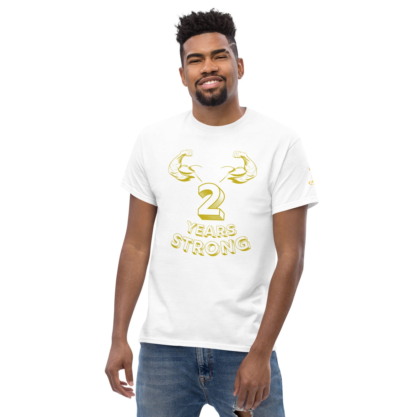 Men's classic tee 2 Years Strong