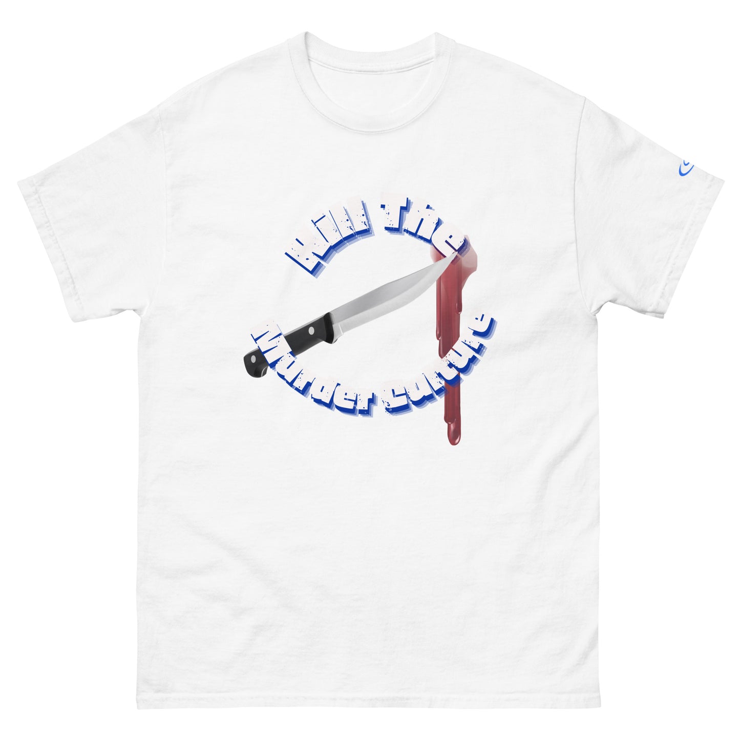 Men's classic tee KMC wht blue