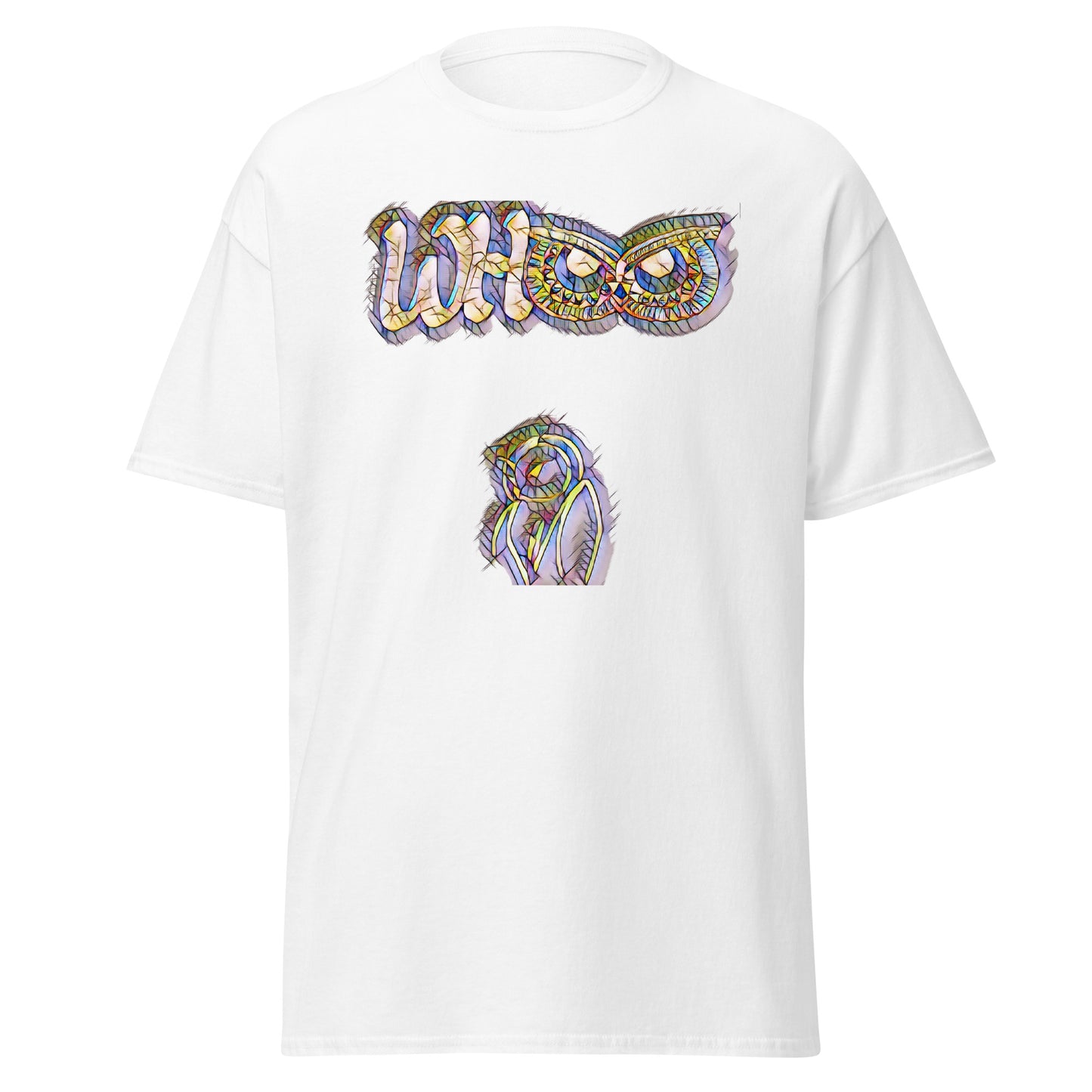 Men's classic tee WHOO prism