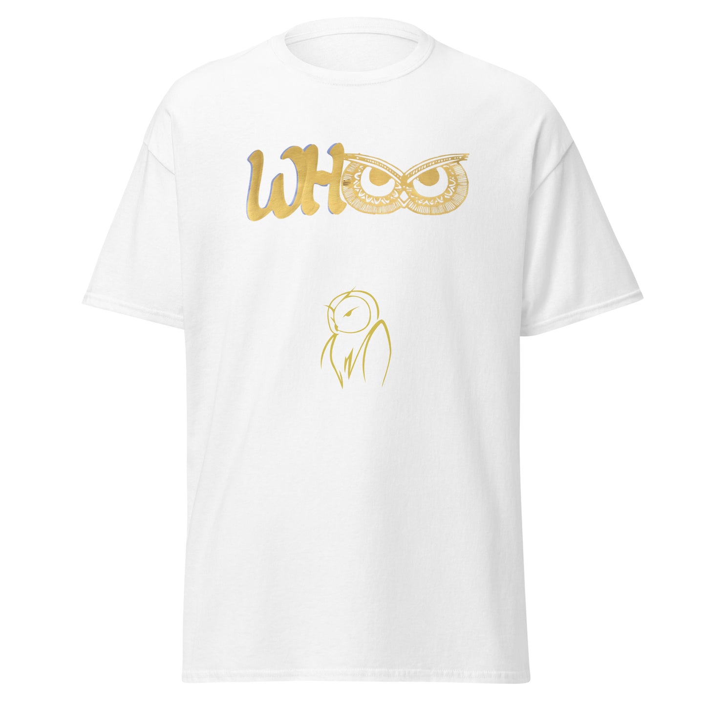 Men's classic tee Gold Whoo