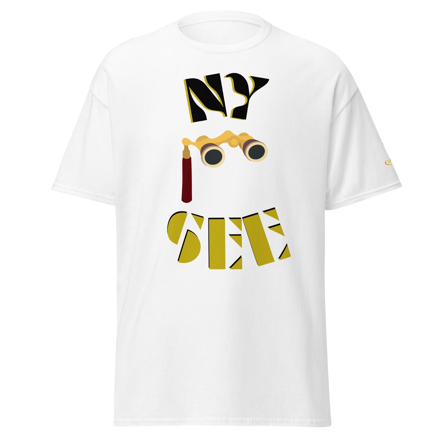 Men's classic tee NY See Binoculars