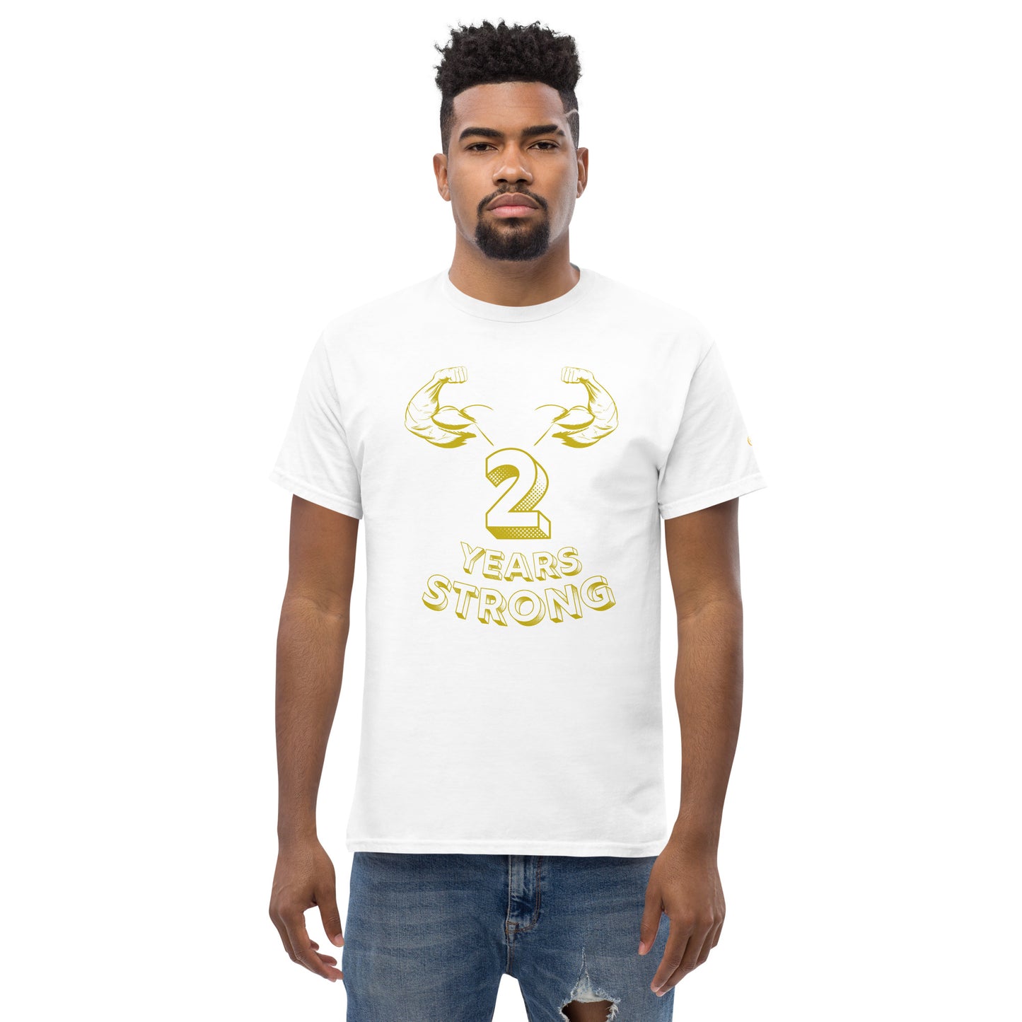 Men's classic tee 2 Years Strong