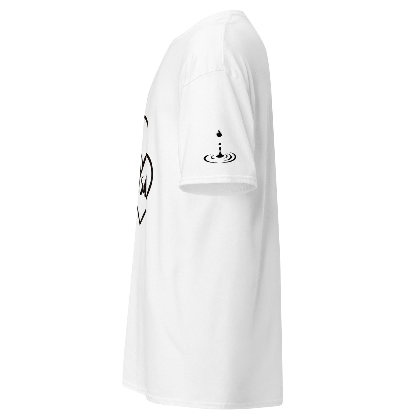 Men's classic tee She hearts blk