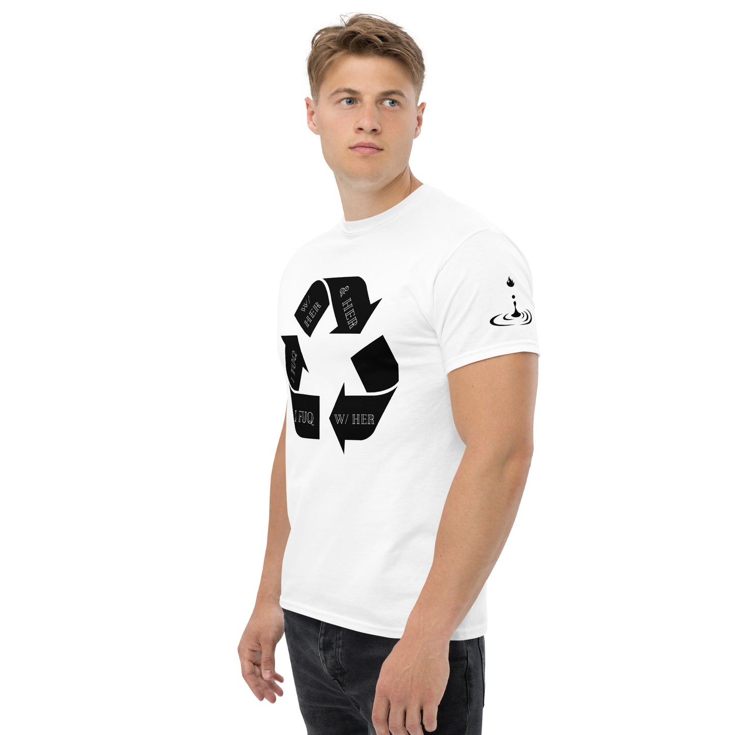 Men's classic tee recycle her