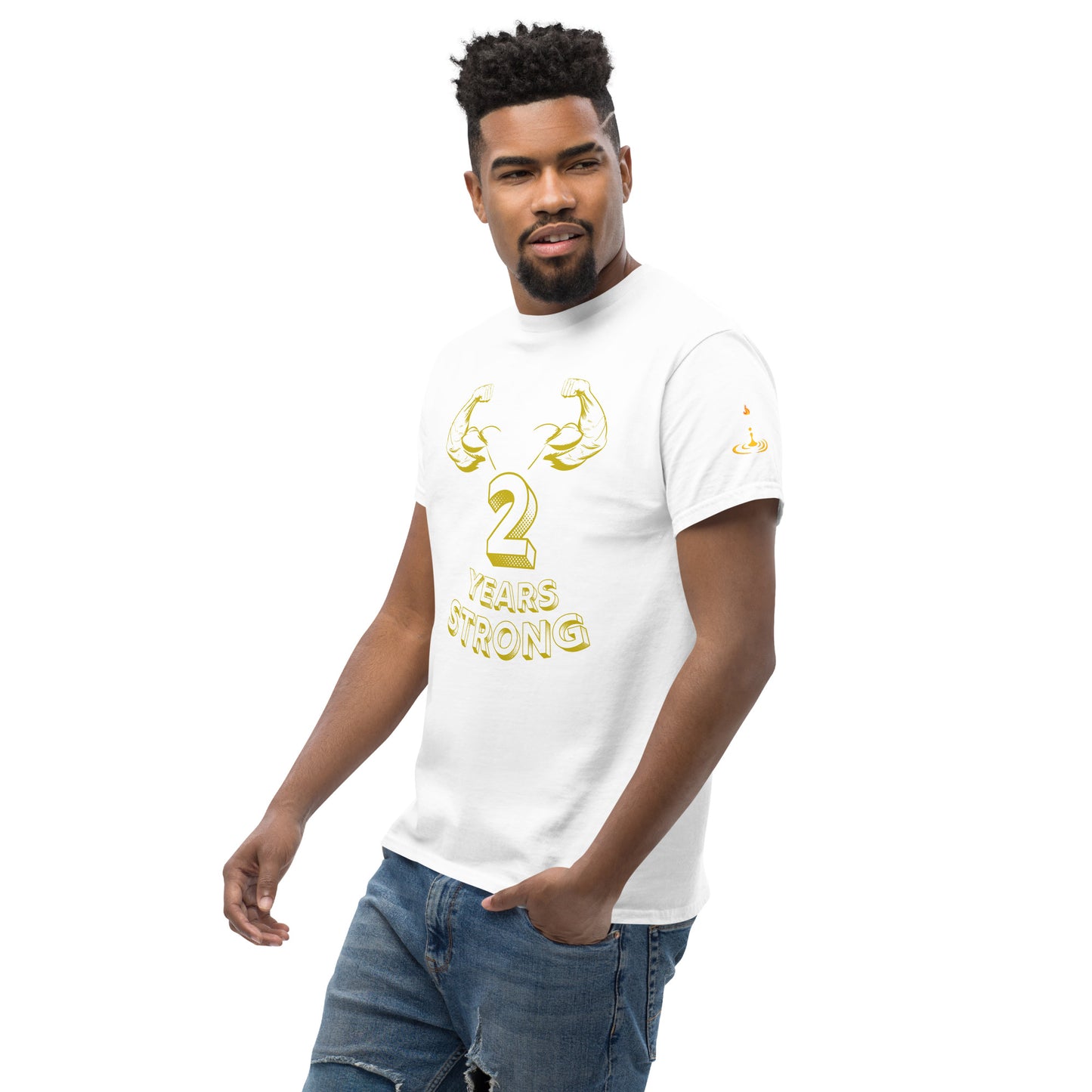 Men's classic tee 2 Years Strong