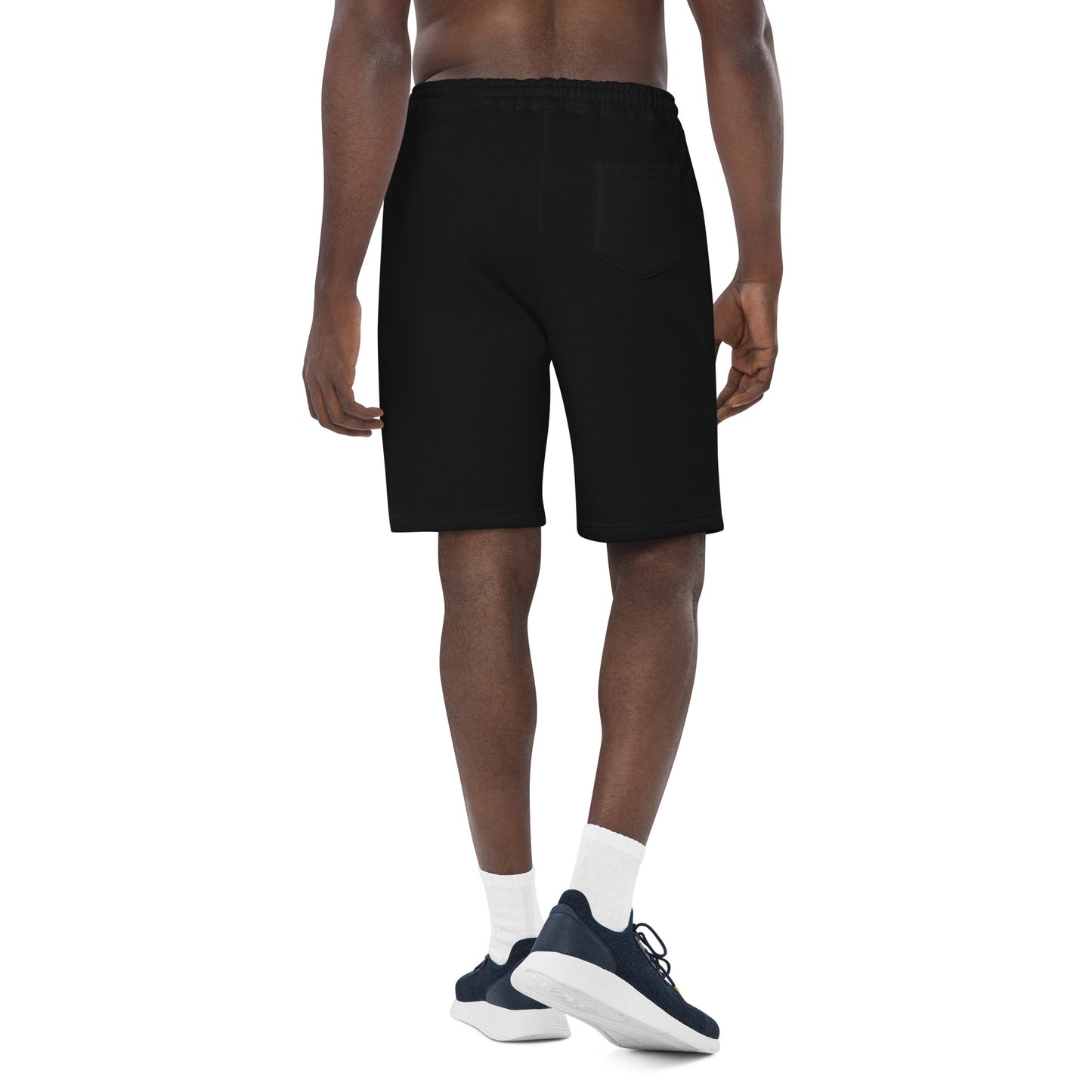 Men's fleece shorts WHOO stencil