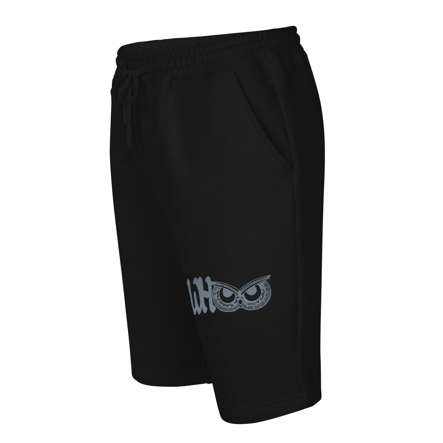 Men's fleece shorts Heather Whoo