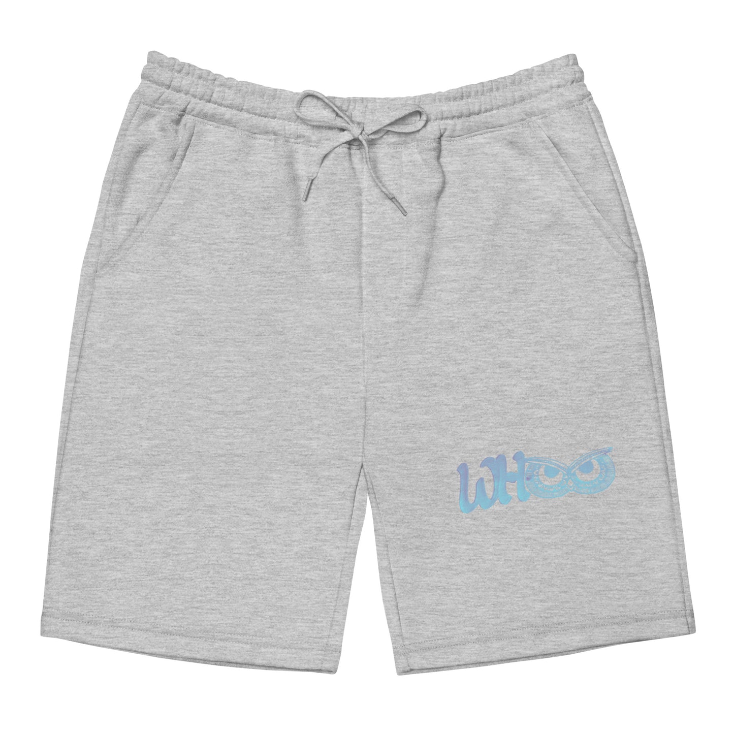 Men's fleece shorts Purp blue Whoo
