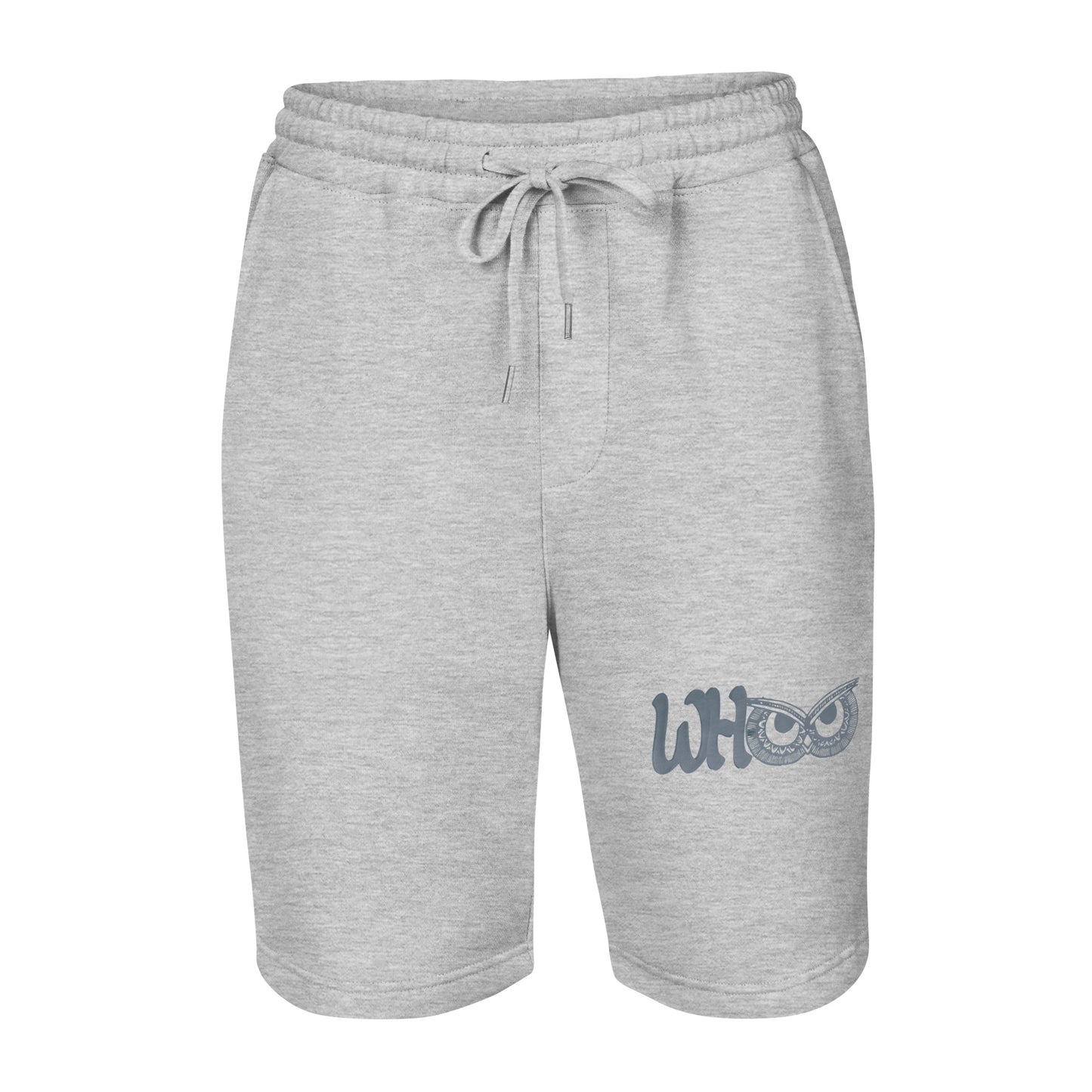 Men's fleece shorts Heather Whoo