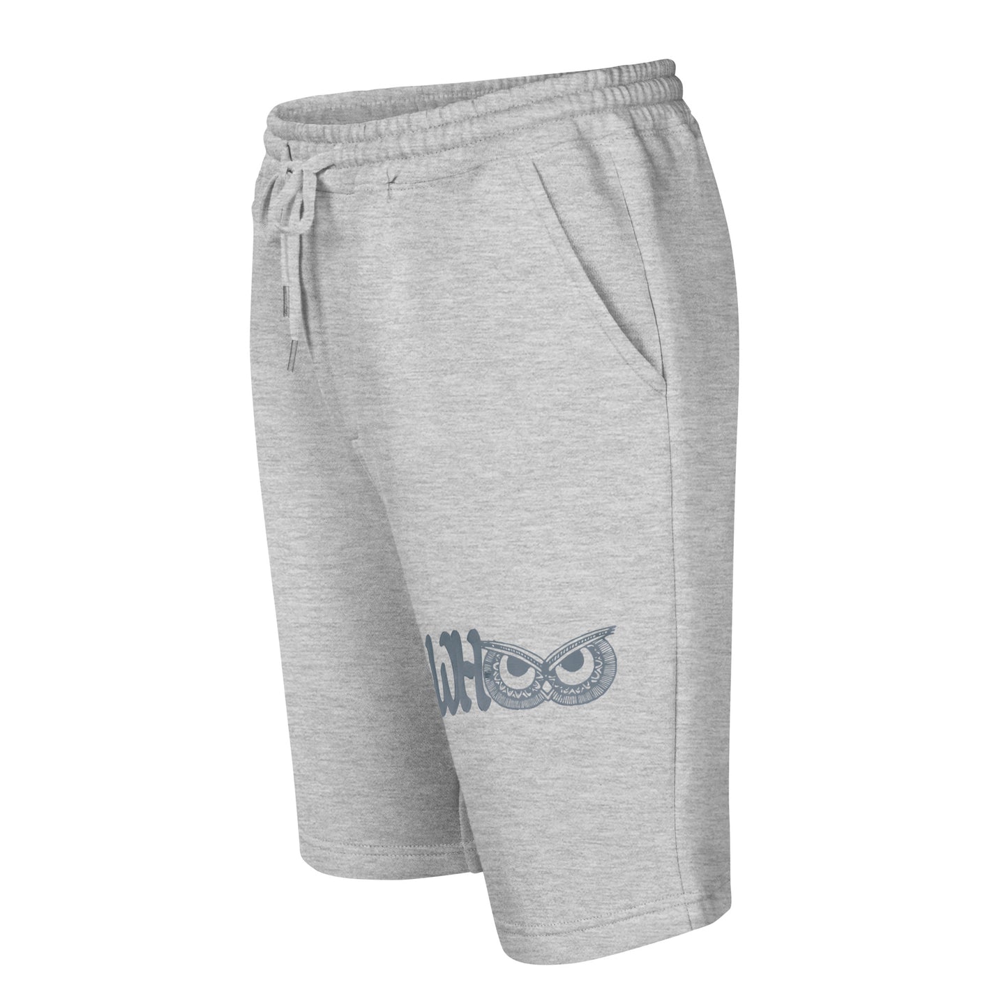 Men's fleece shorts Heather Whoo