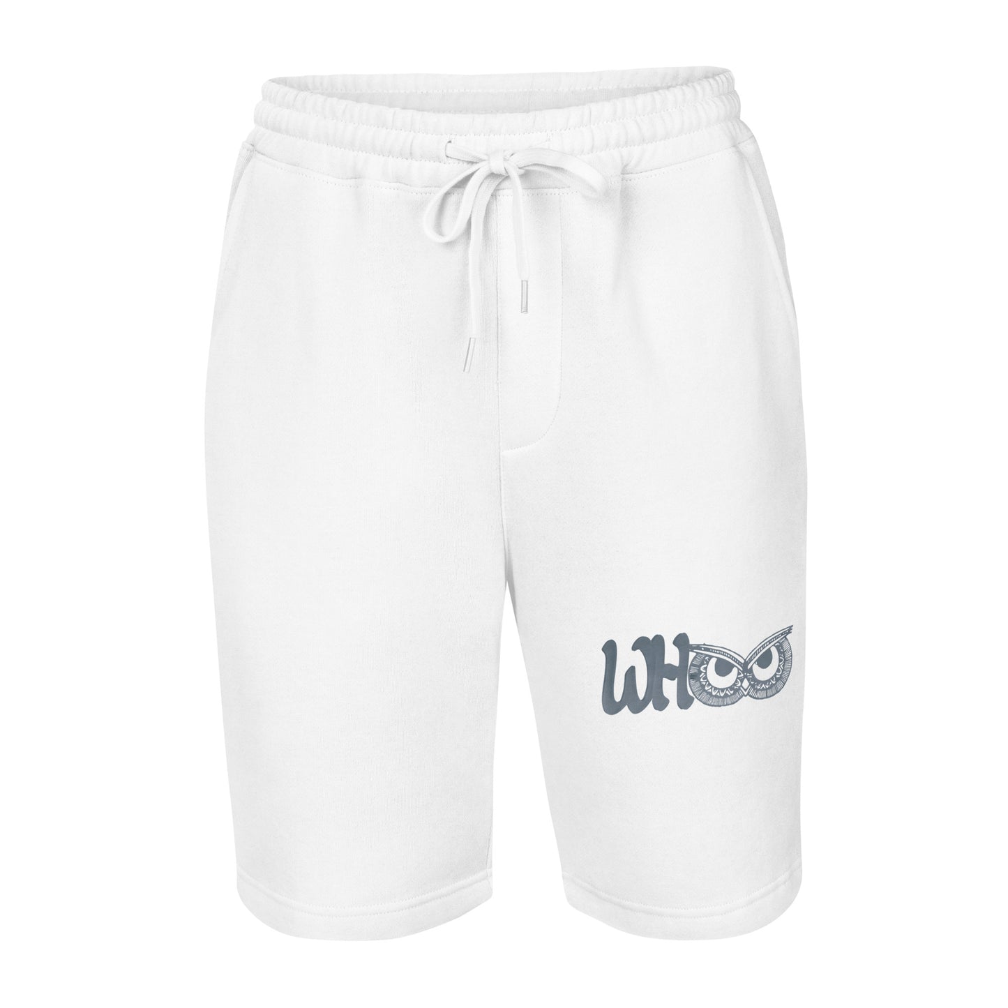 Men's fleece shorts Heather Whoo