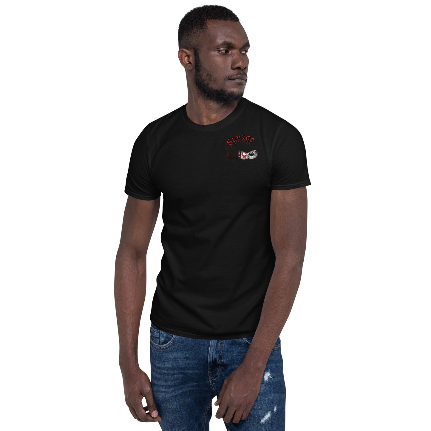 Savage Whoo corner pocke Short-Sleeve Unisex T-Shirt
