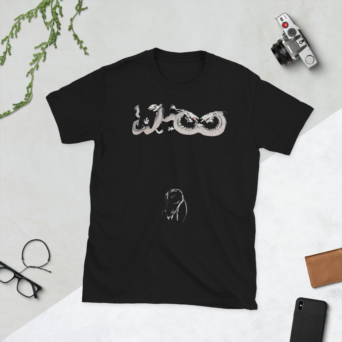 Short-Sleeve Unisex T-Shirt White Dragon Whoo ii