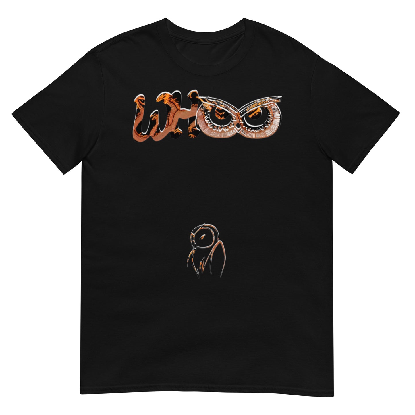 Short-Sleeve Unisex T-Shirt WHoo Dragon 2 Orange