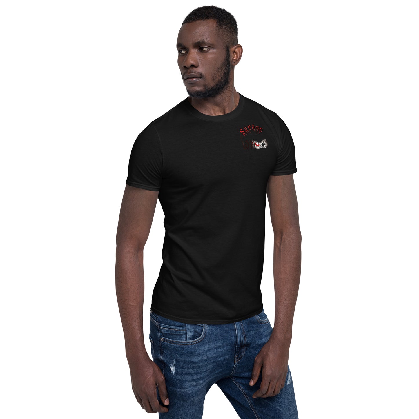 Savage Whoo corner pocke Short-Sleeve Unisex T-Shirt
