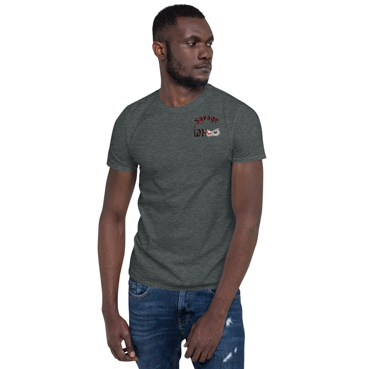 Savage Whoo corner pocke Short-Sleeve Unisex T-Shirt