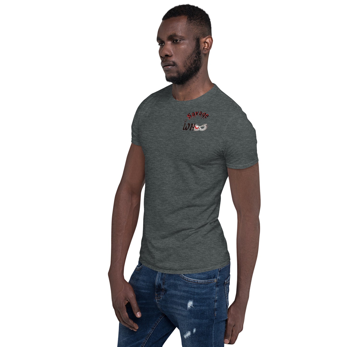 Savage Whoo corner pocke Short-Sleeve Unisex T-Shirt
