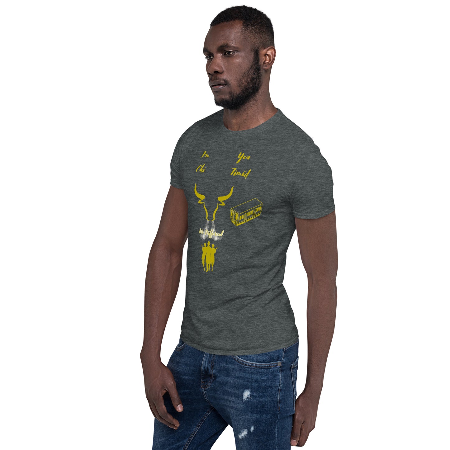 Short-Sleeve Unisex T-Shirt Chi Gold