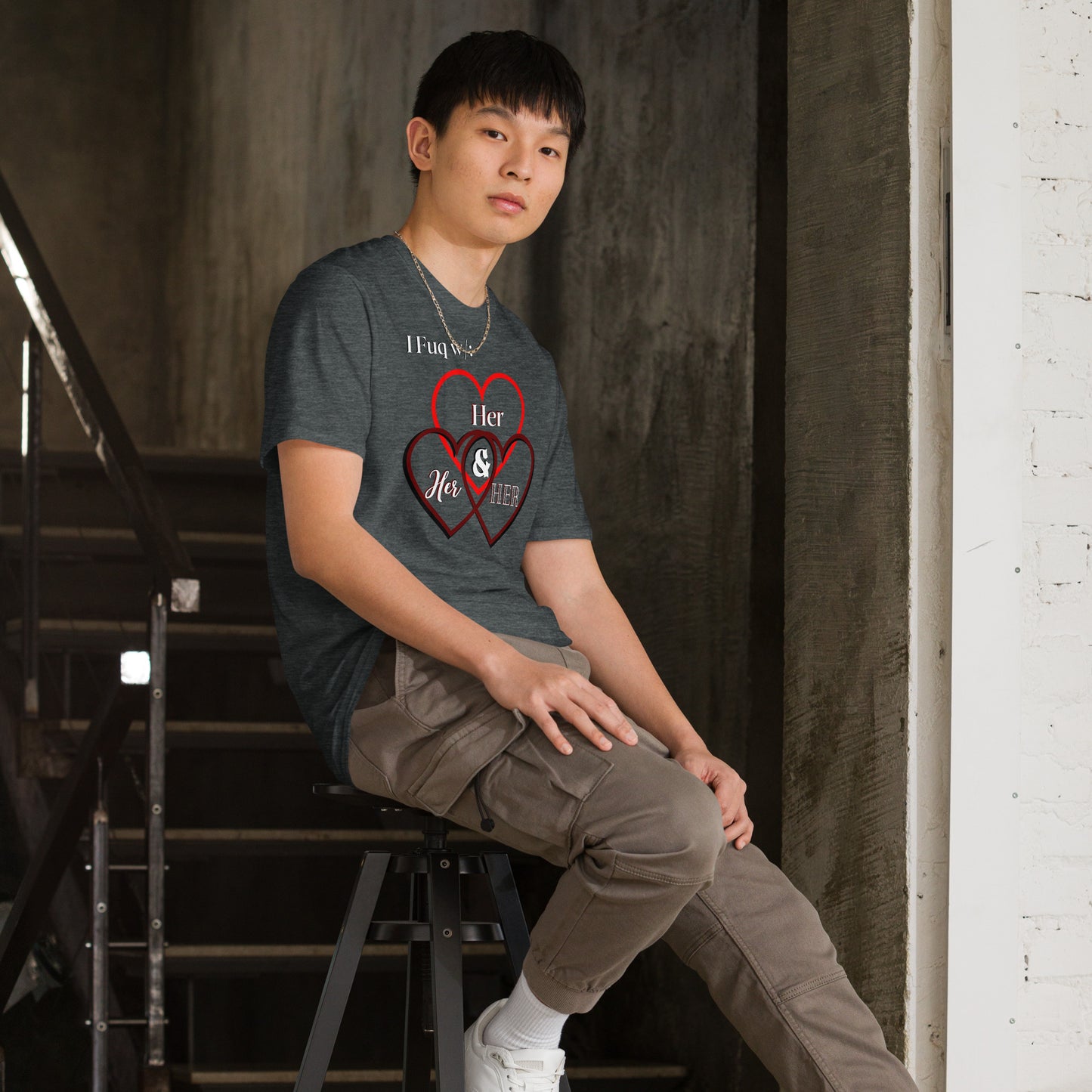 Fuq w/ her Short-Sleeve Unisex T-Shirt
