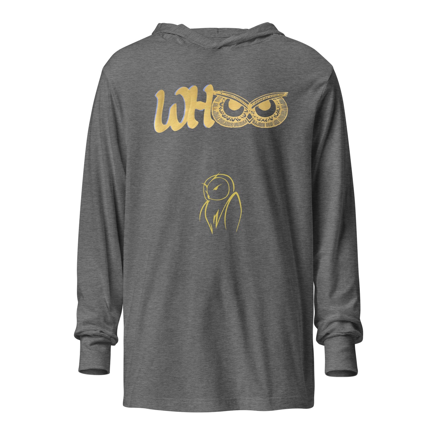Whoo OG Hooded long-sleeve tee
