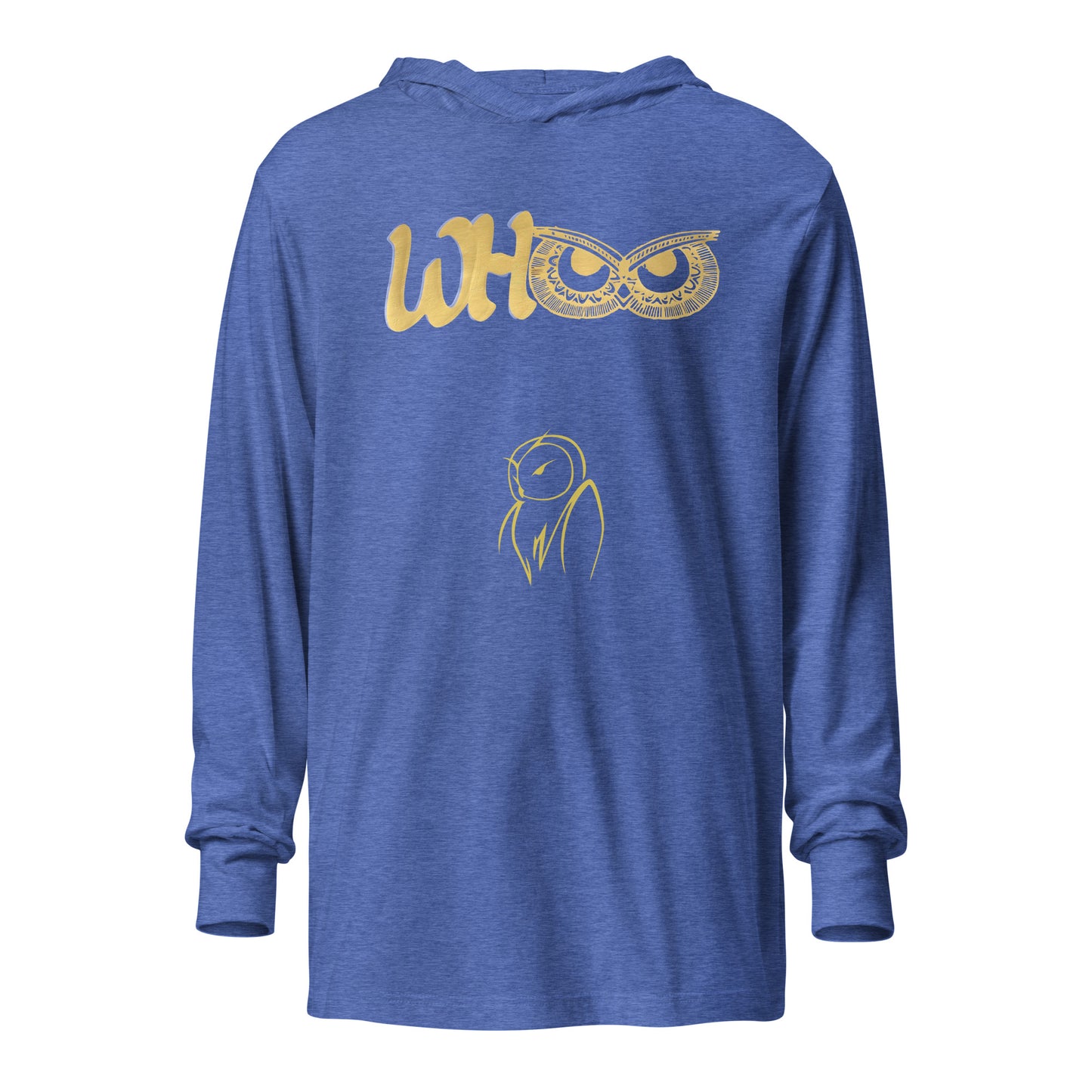 Whoo OG Hooded long-sleeve tee