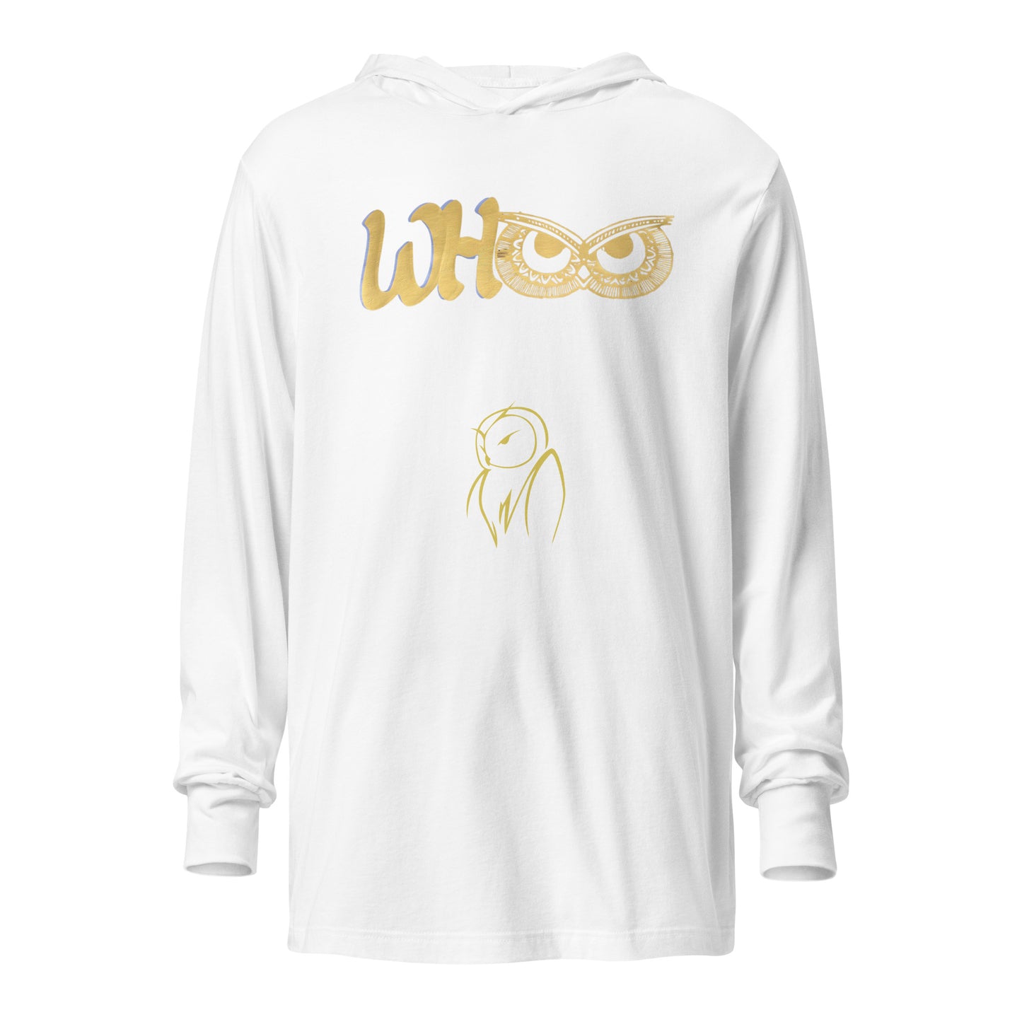 Whoo OG Hooded long-sleeve tee