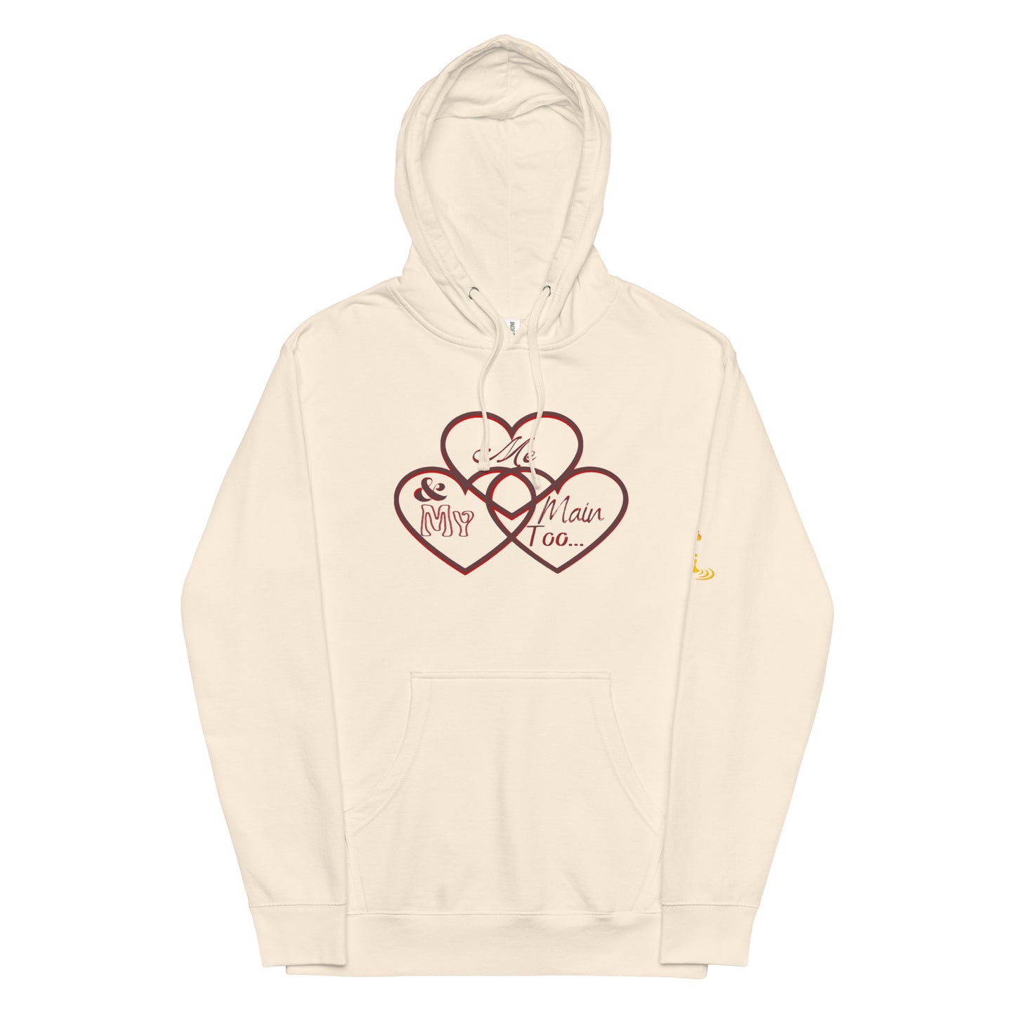 Unisex midweight hoodie no secretes