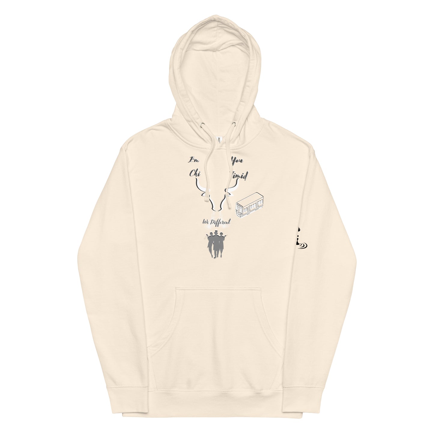Unisex midweight hoodie Chi smoke