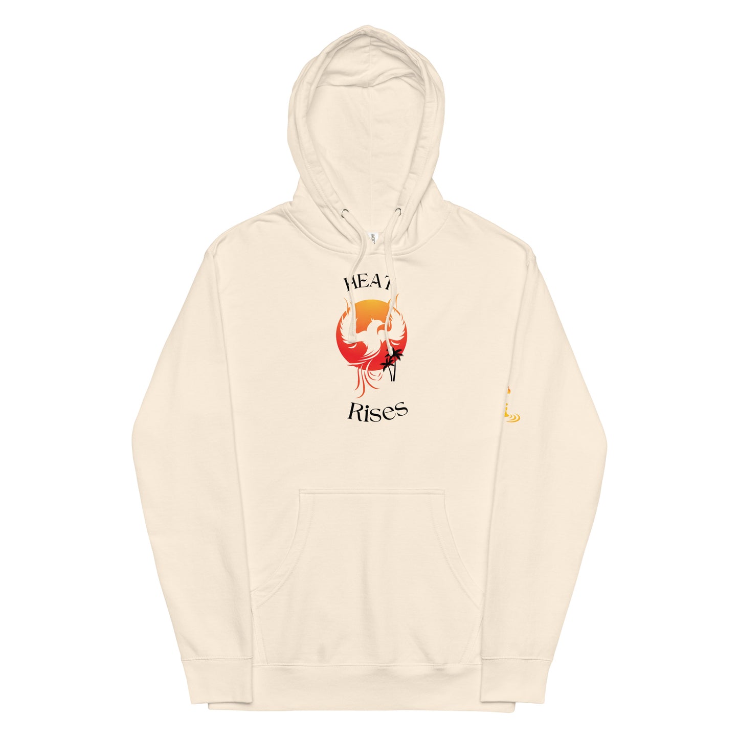 Unisex midweight hoodie Heat blk