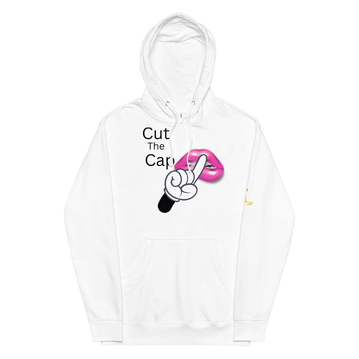 Unisex midweight hoodie cut cap affirmative