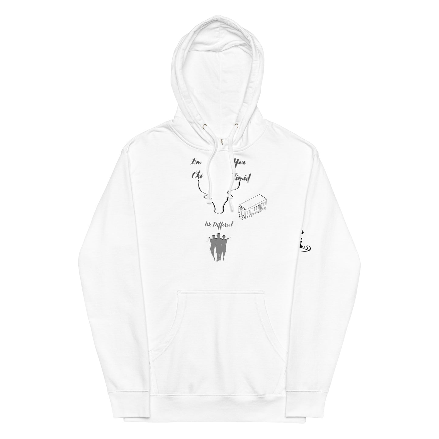 Unisex midweight hoodie Chi smoke