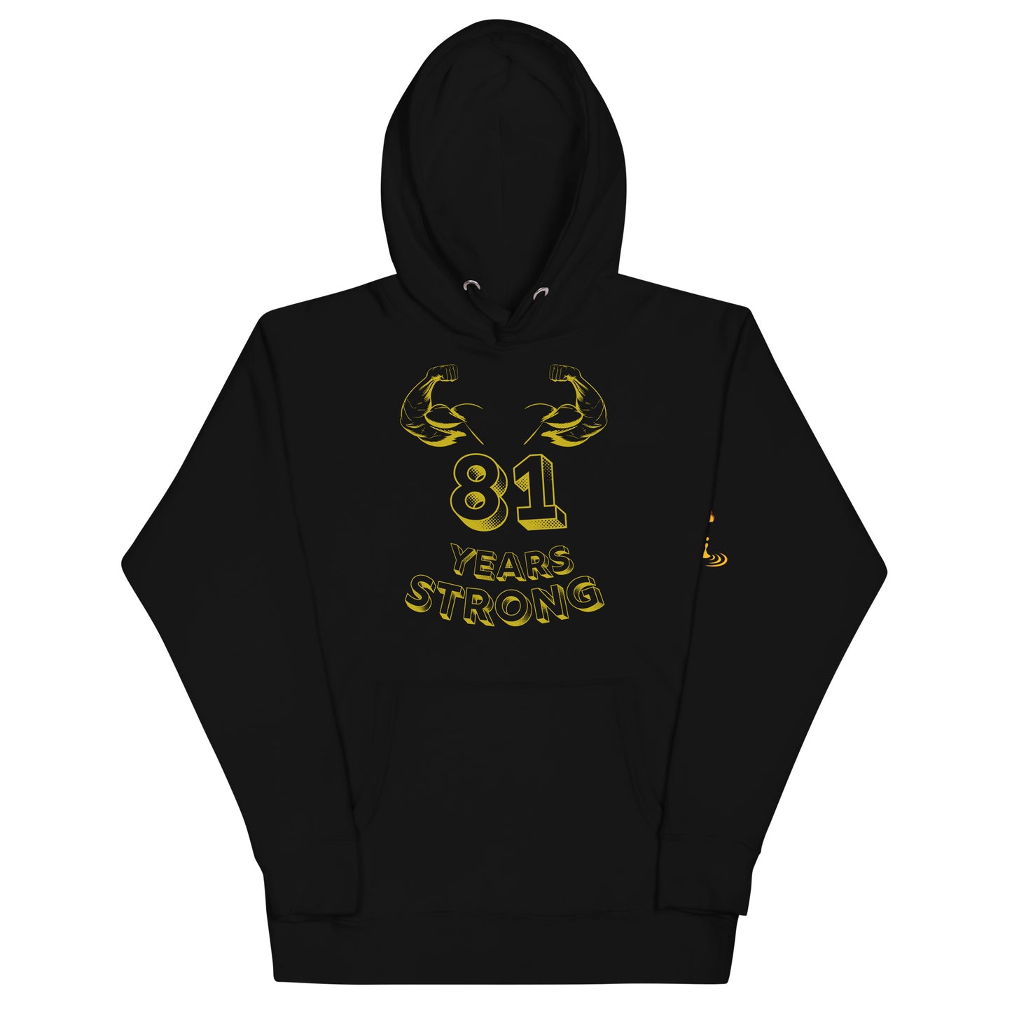 Unisex Hoodie 81 Years Strong