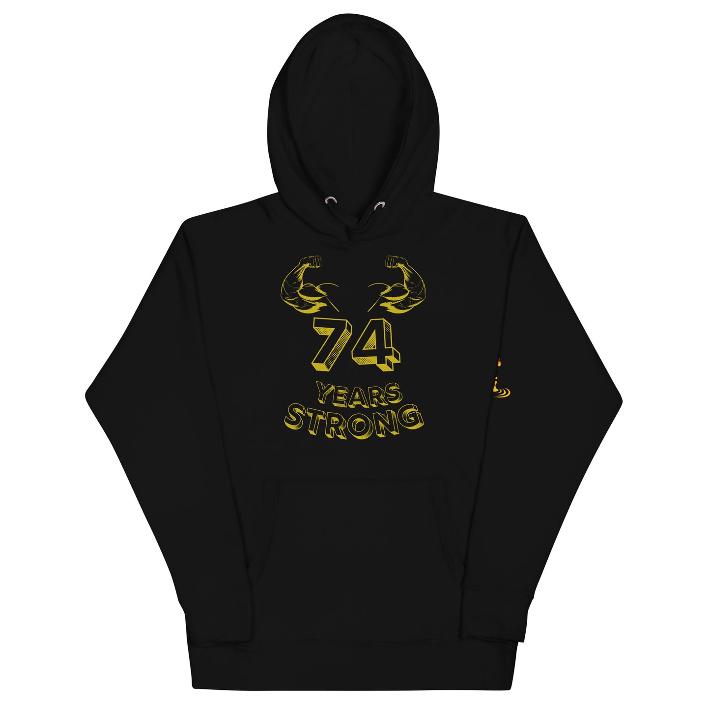 Unisex Hoodie 74 Years Strong