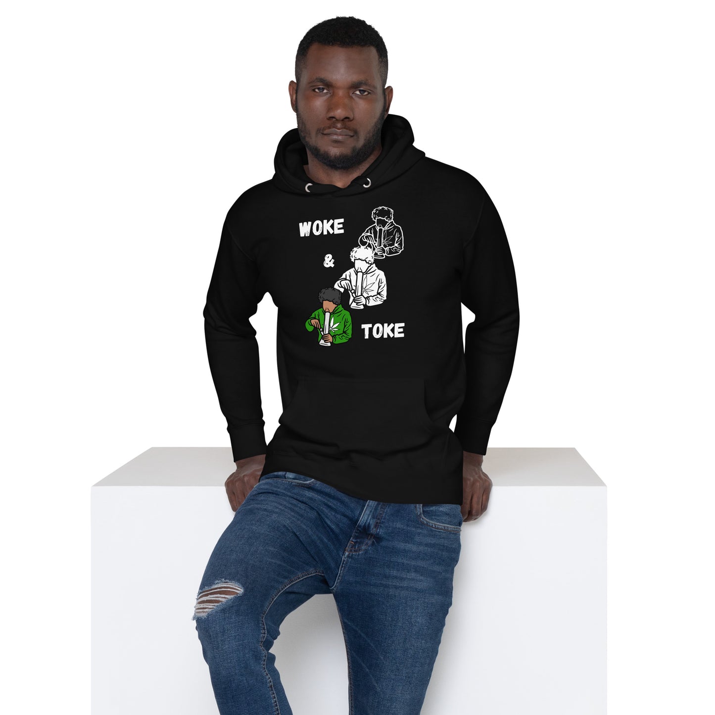 Unisex Hoodie Woke and Toke 1