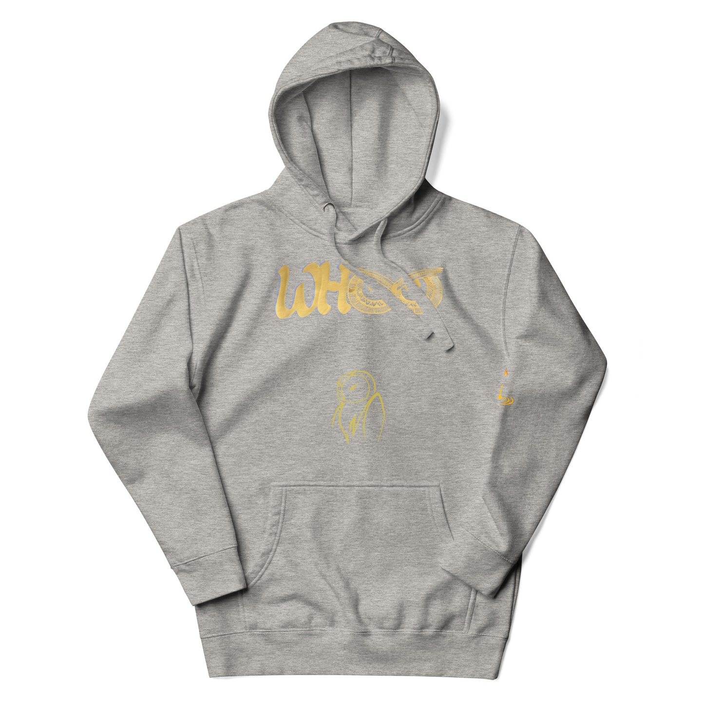 Unisex Hoodie WHoo Gold