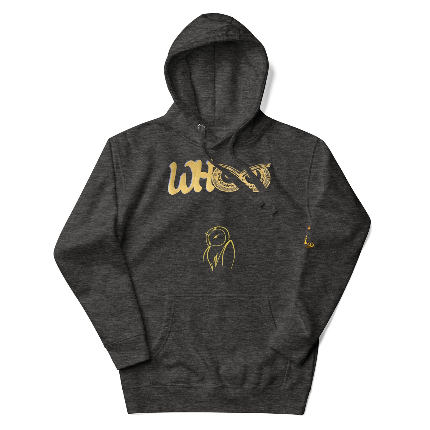 Unisex Hoodie WHoo Gold
