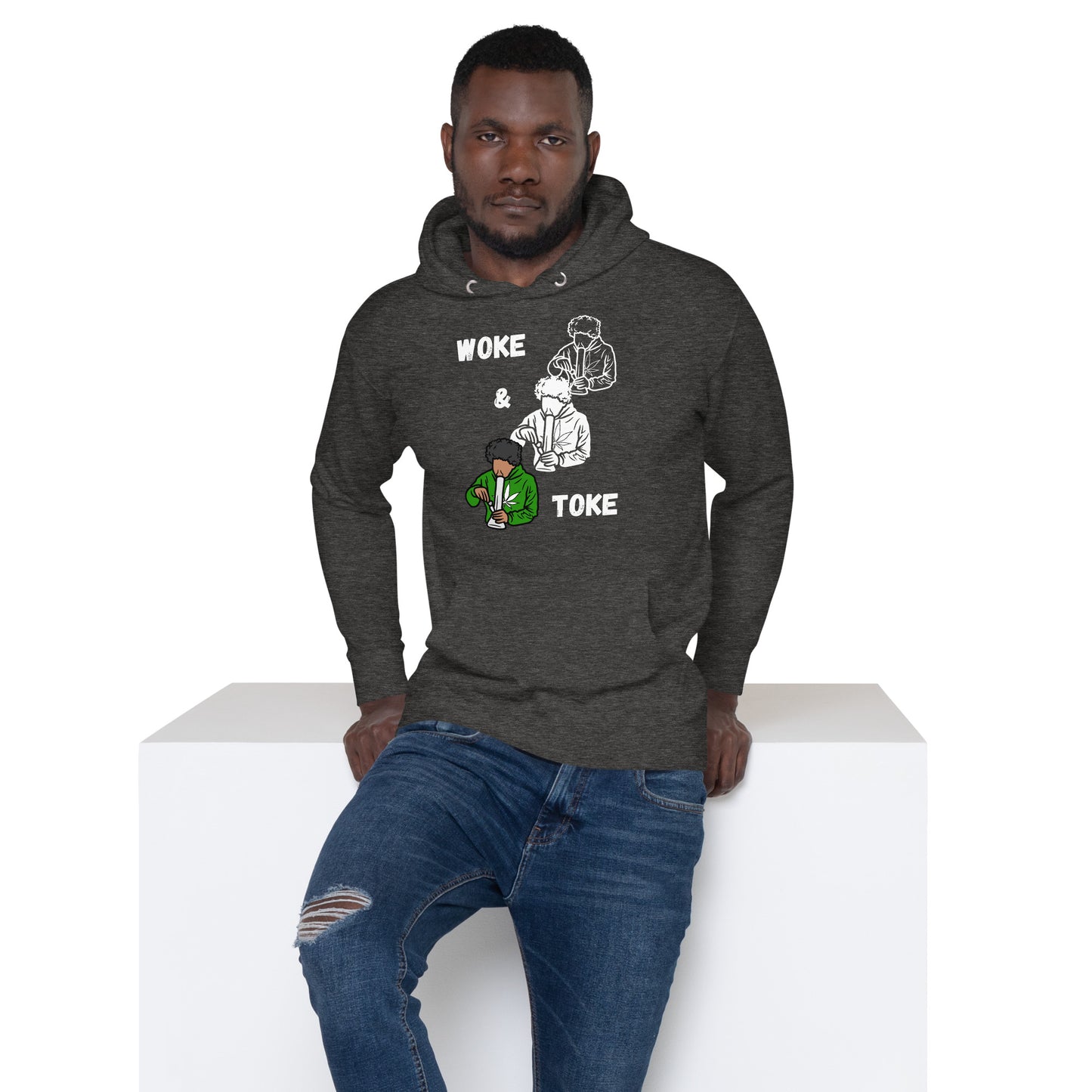 Unisex Hoodie Woke and Toke 1