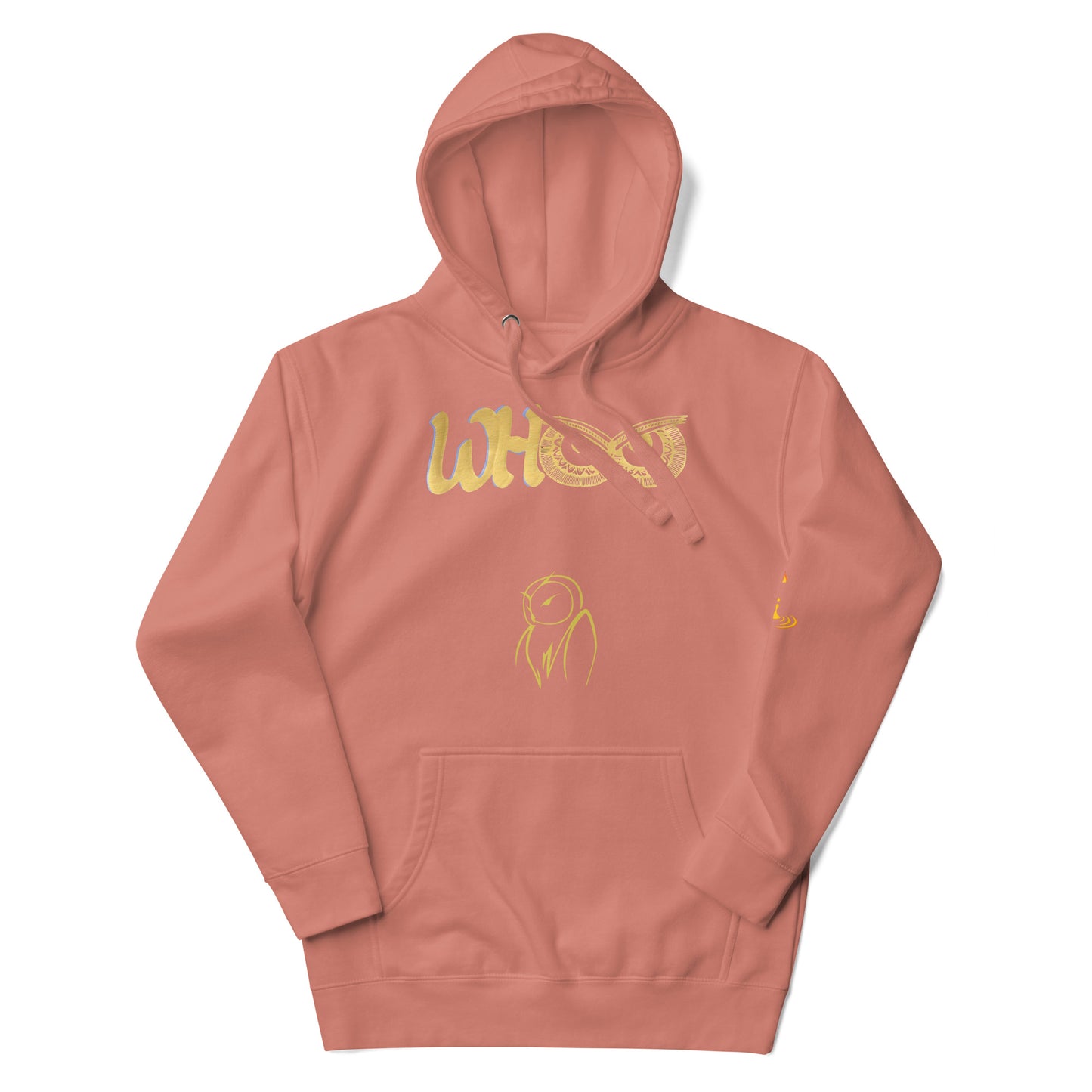 Unisex Hoodie WHoo Gold