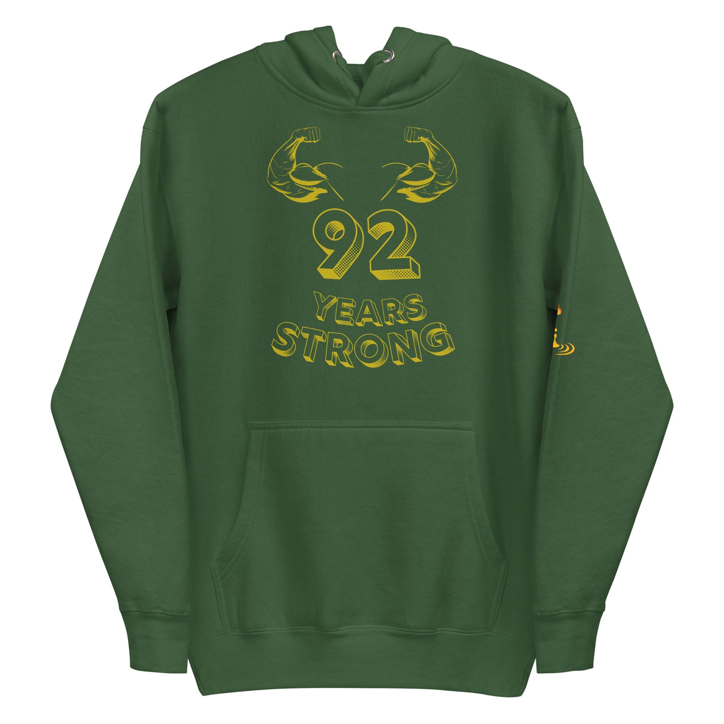 Unisex Hoodie 92 Years Strong