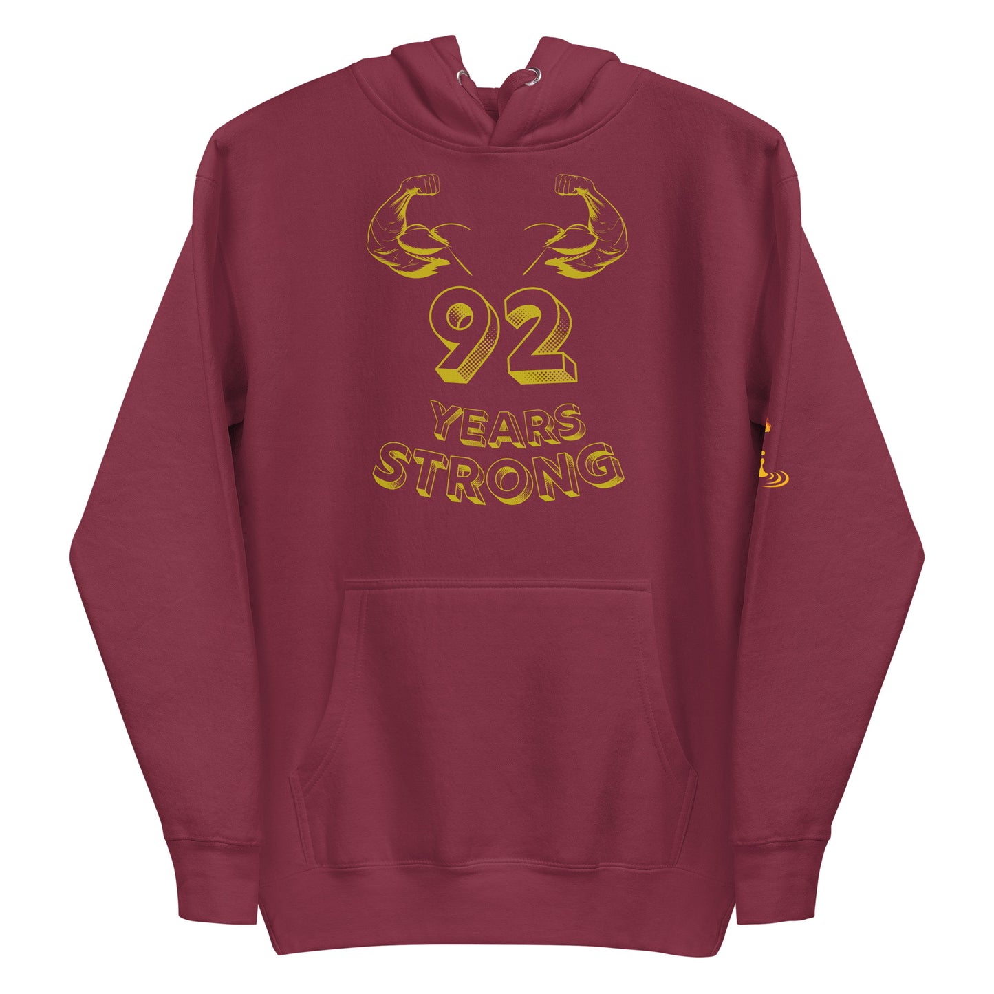 Unisex Hoodie 92 Years Strong