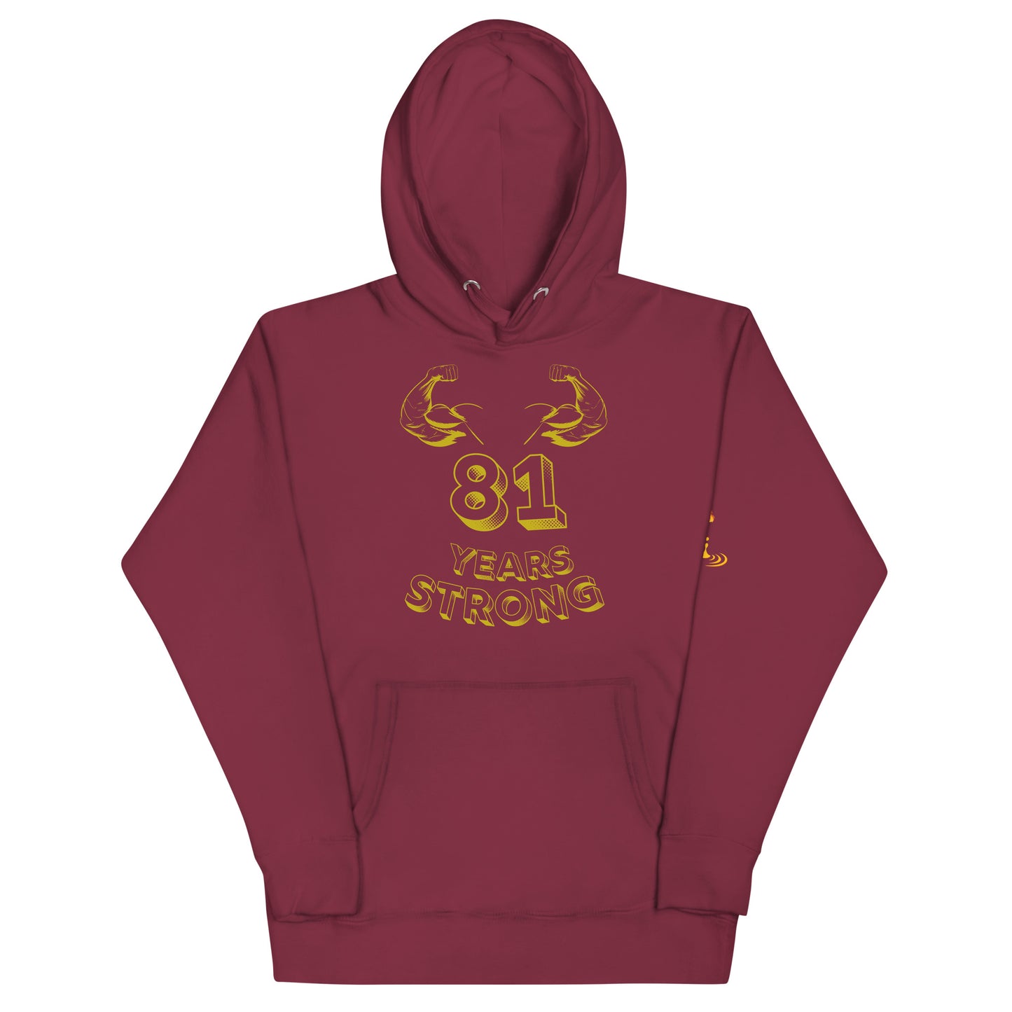 Unisex Hoodie 81 Years Strong