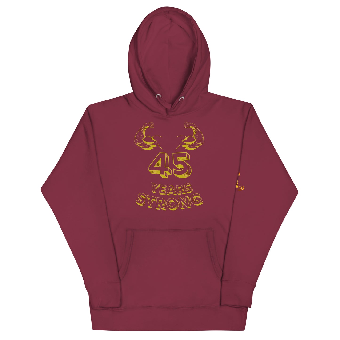 Unisex Hoodie 45 Years Strong