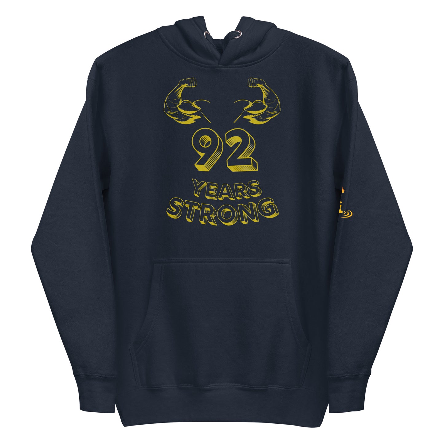 Unisex Hoodie 92 Years Strong