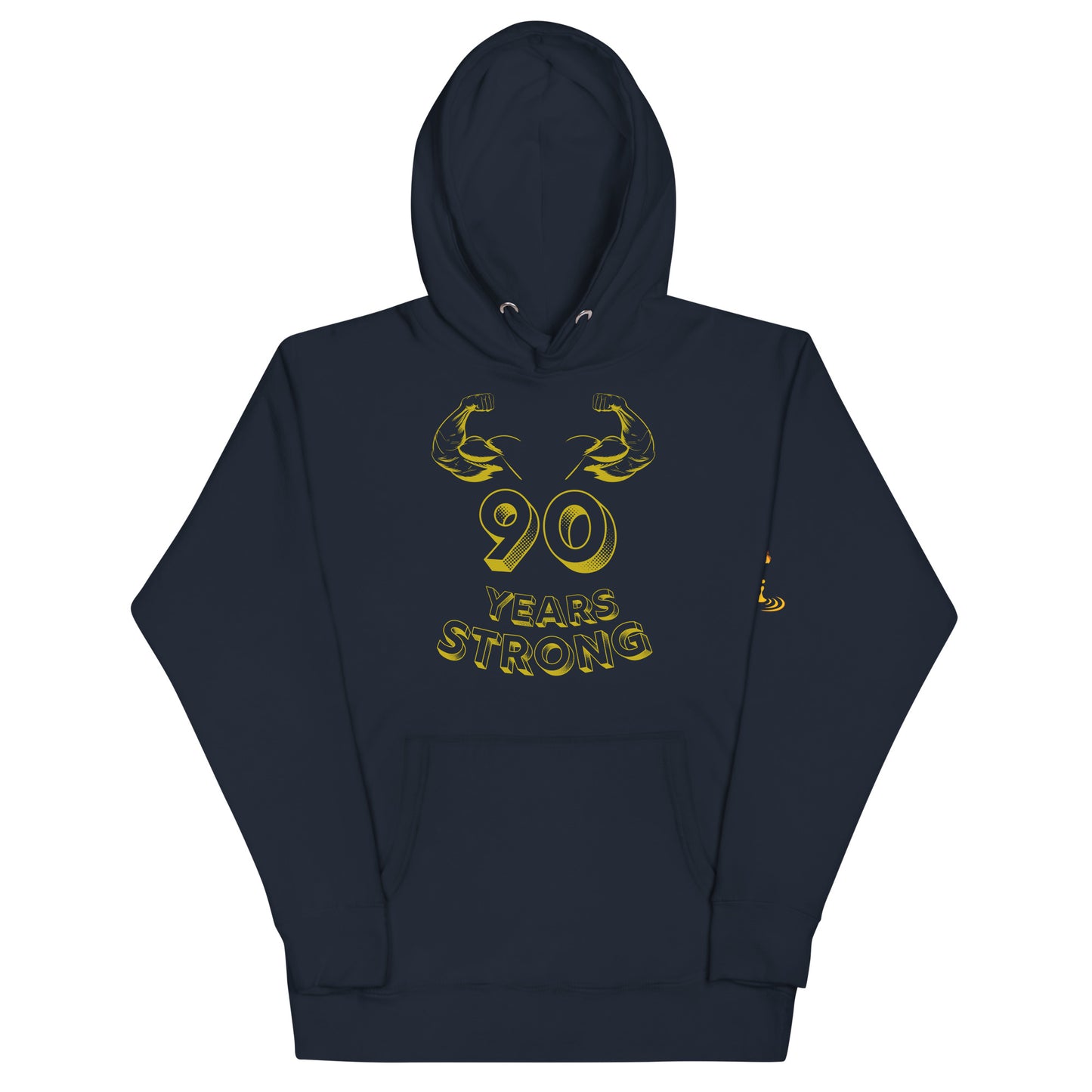 Unisex Hoodie 90 Years Strong