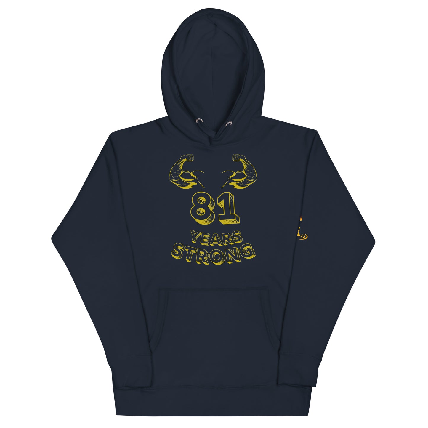 Unisex Hoodie 81 Years Strong