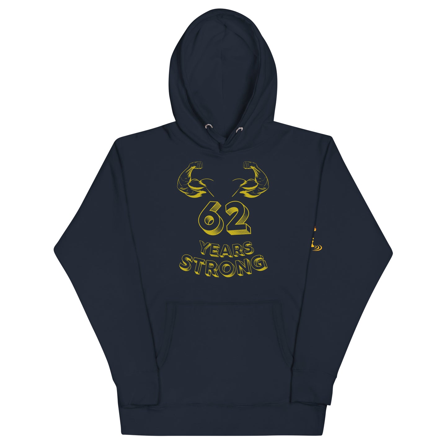 Unisex Hoodie 62 Years Strong